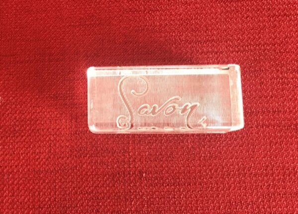 savon soap stamp
